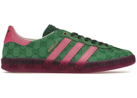 adidas gazelle grün gucci|Adidas x Gucci gg monogram.